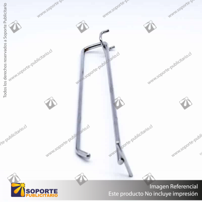 GANCHERA METáLICA DOBLE PANEL PERFORADO