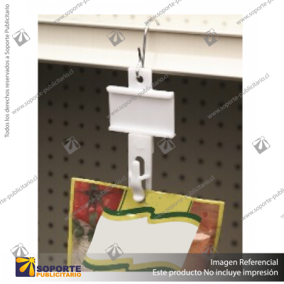 GANCHERA PLASTICA EXHIBIDORA 12 POSICIONES SEL1