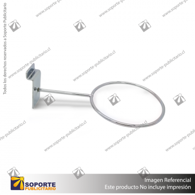 GANCHERA PORTA BALON PANEL RANURADO