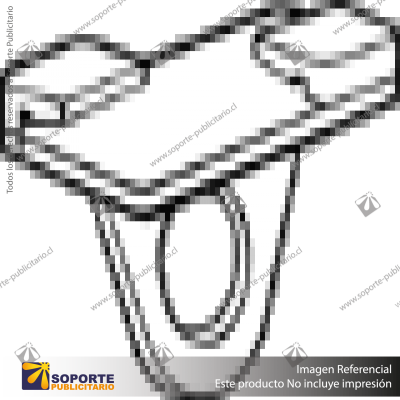 GANCHO PARA GRAFICAS COLGANTES DE CIELO