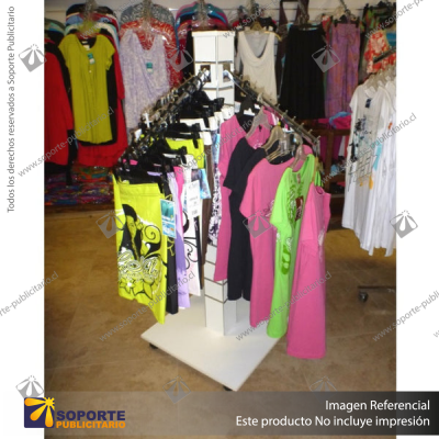 GARMENT COLUMN SLIMLINE - PRIME COLOUR LAMINATE - 1600H X 600W X 600D