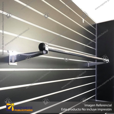 GARMENT RAIL TUBE - CHROMED - 25MM DIA