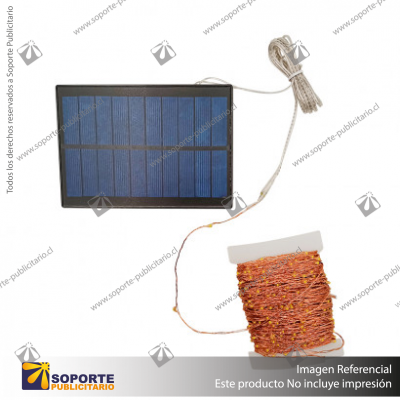 GUIRNALDA SOLAR LED SEMILLA