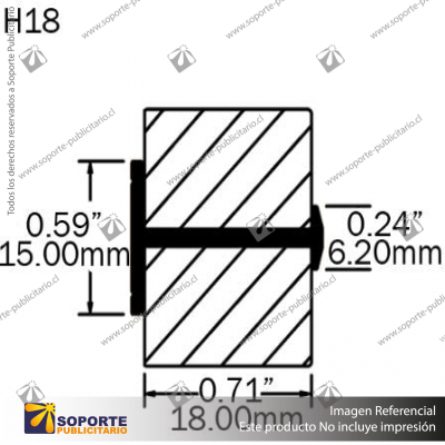 H18 - JOINER FOR 18MM PANELS