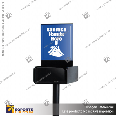 HAND SANITISER STAND A4