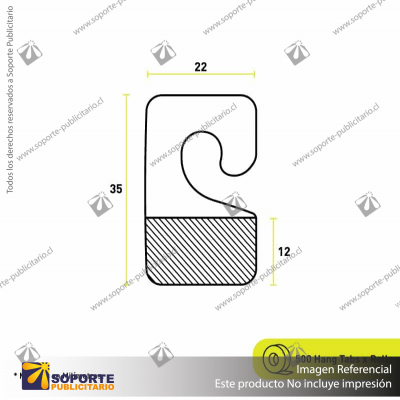 HANG TAB GANCHO STRONG PREPICADO