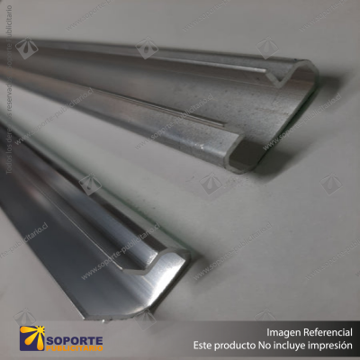 J & T ALUMINIUM SLATWALL INSERTS - MILL FINISH - 2445MM T INSERT