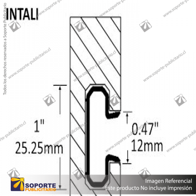 J & T ALUMINIUM SLATWALL INSERTS