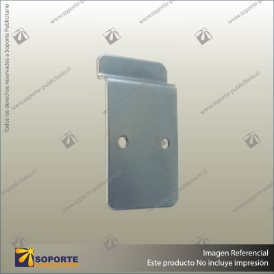 J MOUNTING BRACKET CLIP - ZINC PLATED STEEL - 70H X 50W