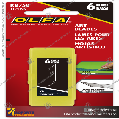 KB MULTI-PURPOSE ART BLADES, PACK OF 5 OR 25 VARIATION: 25 PACK