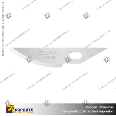 KB4-R/5 CURVED CARVING ART BLADE, 5PK VARIATION: DEFAULT TITLE