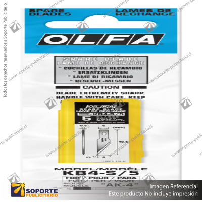 KB4-S #11 PRECISION ART BLADE, 5 OR 100 PACK VARIATION: KB4-S/5