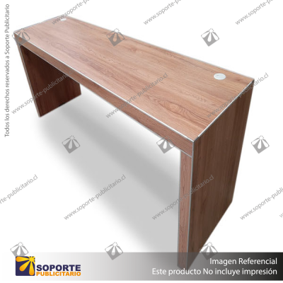 KINGSTON DESK - PRIME LAMINATE WHITE - 2400W X 710H X 600D