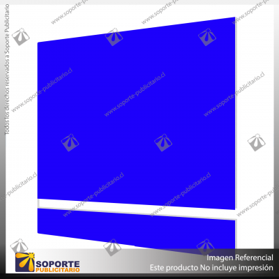 LAMICOID AZUL ELECTRICO SOBRE BLANCO LASER