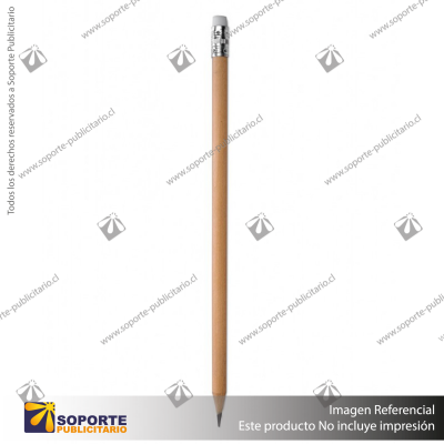 LAPIZ GRAFITO NEGRO CON GOMA/KAKI/KAKI