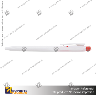 LAPIZ NOLAN/BLANCO/ROJO