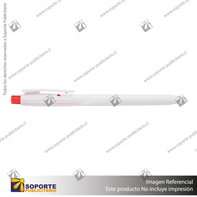 LAPIZ NOLAN/BLANCO/ROJO