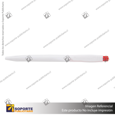 LAPIZ NOLAN/BLANCO/ROJO