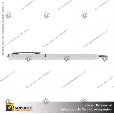 LAPIZ SLIM/BLANCO/BLANCO