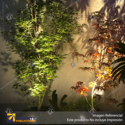 LUZ SOLAR PUNTO S15 3W C/U ESTACA DOBLE CON PANEL INDEPENDIENTE BLANCO CALIDO