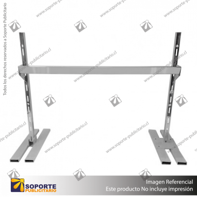 MAGNA BARRA DE CARGA EN PERFIL NACIONAL EJE 640 MM CROMADO