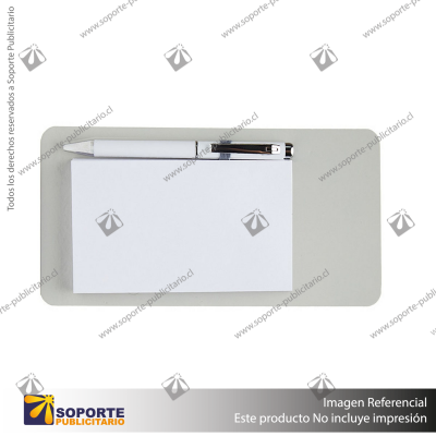 MAGNET NOTEPAD/BLANCO/BLANCO