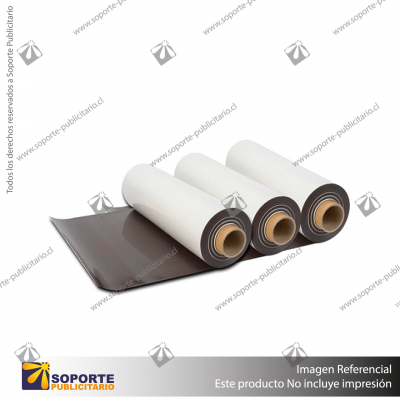 MAGNETICO BLANCO 0.7 MM 0.61*15 MTS PARA IMPRESION DIRECTA (AB)