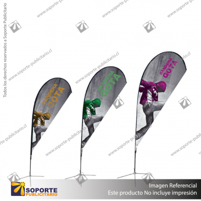 MASTIL CURVO VELA PRO 110*50 CMS PARA BANDERA PUBLICITARIA (C70)