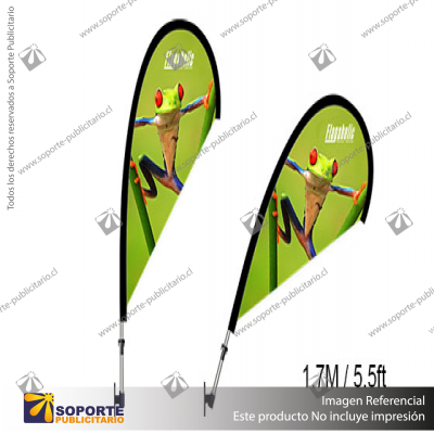 MASTIL GOTA PRO 110*50 CMS PARA BANDERA PUBLICITARIA (C70)