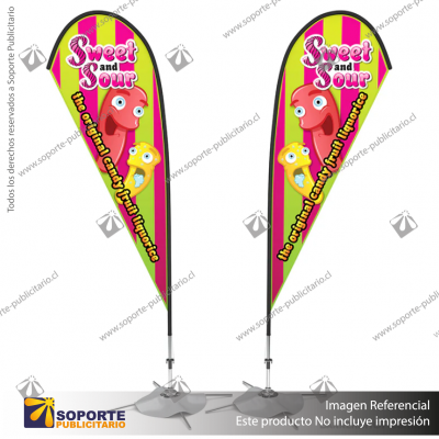 MASTIL GOTA PRO 110*50 CMS PARA BANDERA PUBLICITARIA (C70)