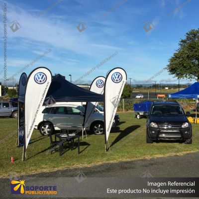 MASTIL GOTA PRO 320*80 CMS (340 CMS) PARA BANDERA PUBLICITARIA (C30)