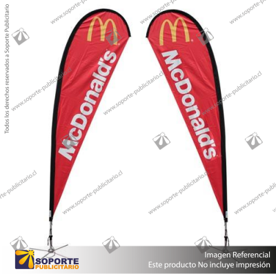 MASTIL GOTA PRO 520*100 CMS (550 CMS) PARA BANDERA PUBLICITARIA (C25)