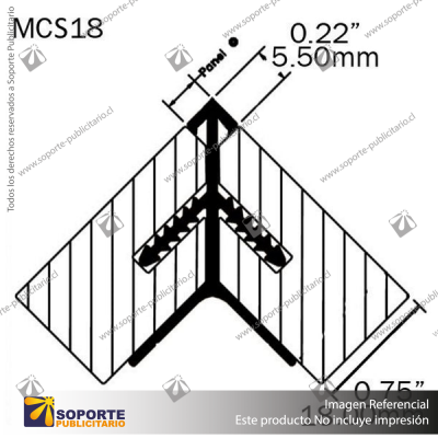 MC18 - ROUND & SQUARE CORNER JOIN PROFILES - ANODISED-ROUND - 5METERS