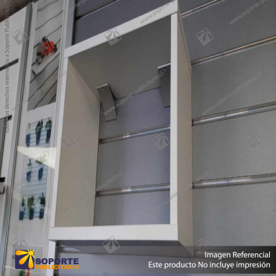 MDF OPEN DISPLAY BOX FOR PLANKWALL