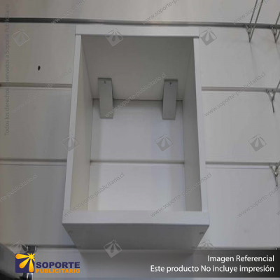 MDF OPEN DISPLAY BOX FOR PLANKWALL