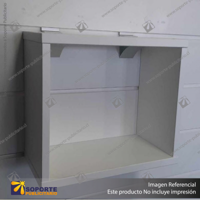 MDF OPEN DISPLAY BOX FOR PLANKWALL