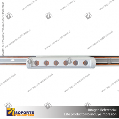 MG27 GINEBRA - LAMPARA PLEGABLE CUERPO BLANCO 6W CALIDO 3000K 48V