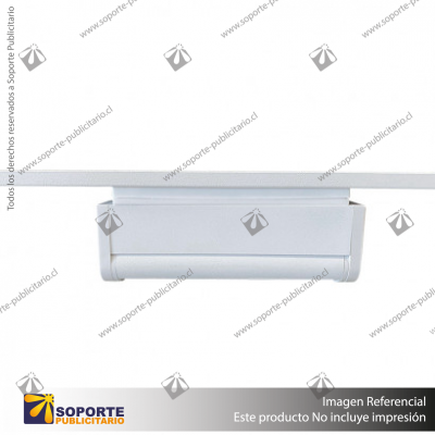 MG27 GINEBRA - LAMPARA PLEGABLE CUERPO BLANCO 6W CALIDO 3000K 48V