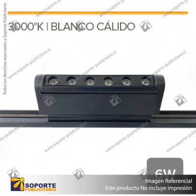 MG27 GINEBRA - LAMPARA PLEGABLE CUERPO NEGRO 6W CALIDO 3000K 48V