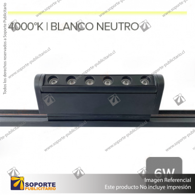MG27 GINEBRA - LAMPARA PLEGABLE CUERPO NEGRO 6W NEUTRO 4000K 48V