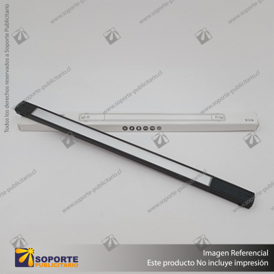 MG27 LUCERNA - LAMPARA LINEAL CUERPO NEGRO 10W 400MM CALIDO 3000K 48V 150O
