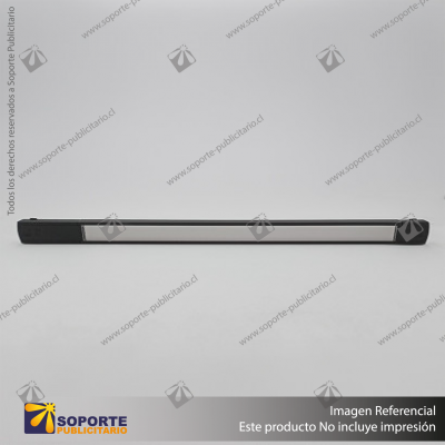 MG27 LUCERNA - LAMPARA LINEAL CUERPO NEGRO 10W 400MM NEUTRO 4000K 48V 150O