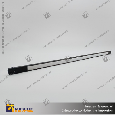 MG27 LUCERNA - LAMPARA LINEAL CUERPO NEGRO 20W 650MM CALIDO 3000K 48V 150O