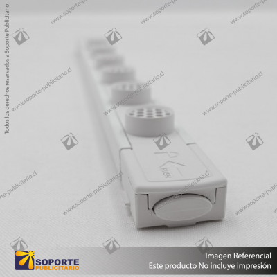 MG27 LUGANO - LAMPARA REJILLA CUERPO BLANCO 6W 300MM NEUTRO 4000K 48V