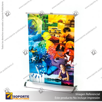 MINI PORTA PENDON ROLLER A4 (21*29.7 CMS) (C50)