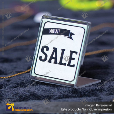 MINI SIGN HOLDER 1-1/2" X 2", PACK OF 10