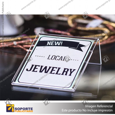 MINI SIGN HOLDER 3" X 4", PACK OF 10