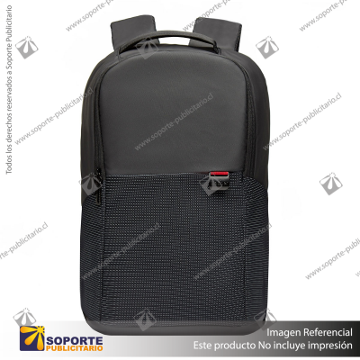 MOCHILA HAUS/NEGRO/NEGRO