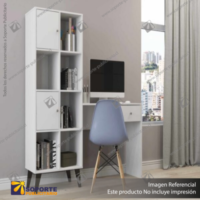 MUEBLE DE TRABAJO ESTANTE CON ESCRITORIO