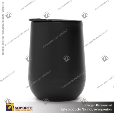 MUG BREEZE/NEGRO/POLIESTILENO